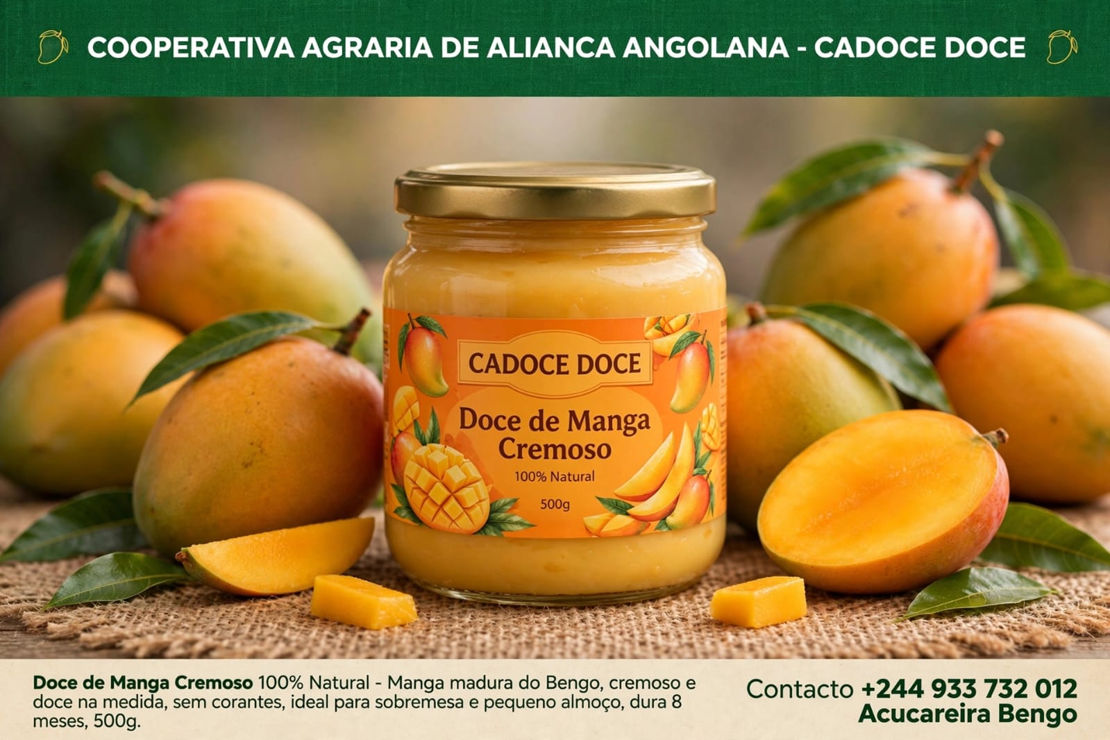 Doce de Manga Cremoso
