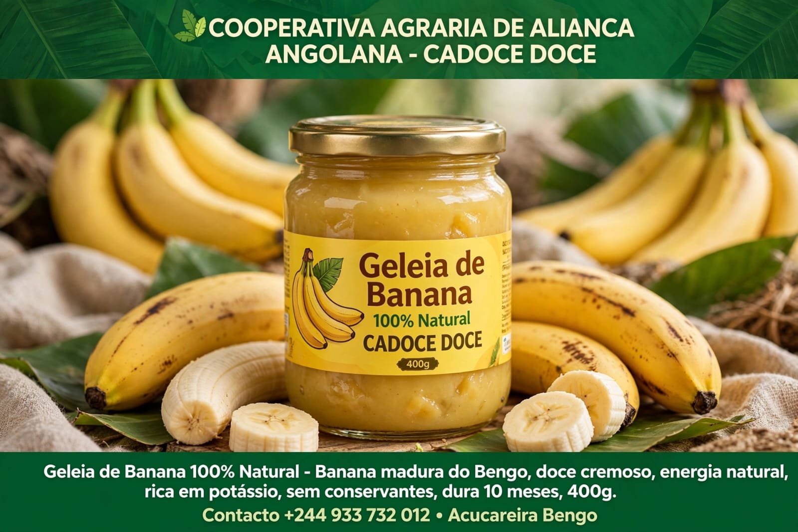 Geleias ricas em nutrientes